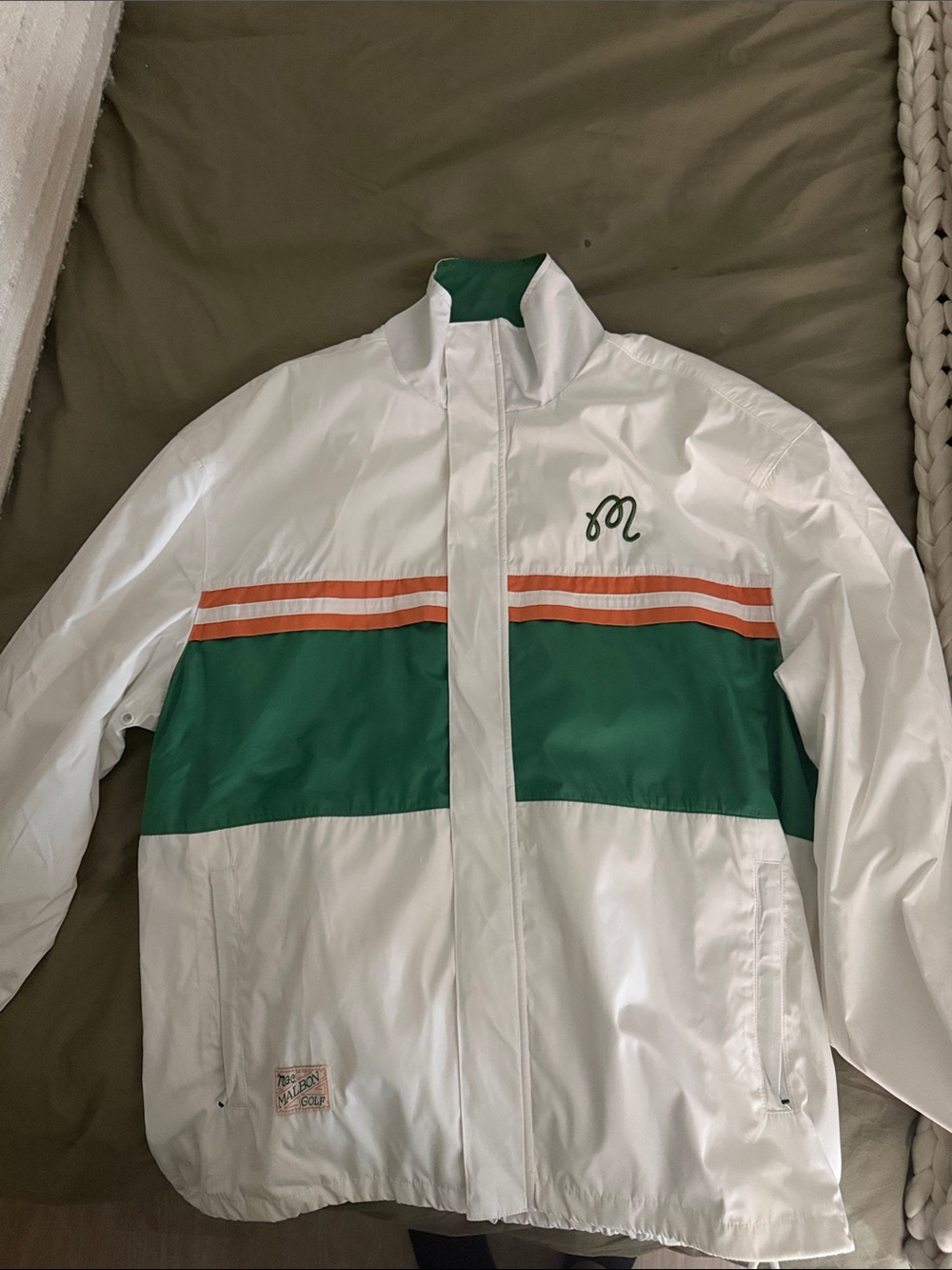 Malbon Golf Men Costanzo Windbreaker (S)